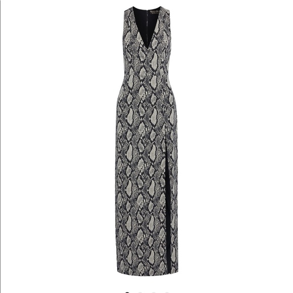 Alice + Olivia snake Jacquard Gown - Picture 1 of 6